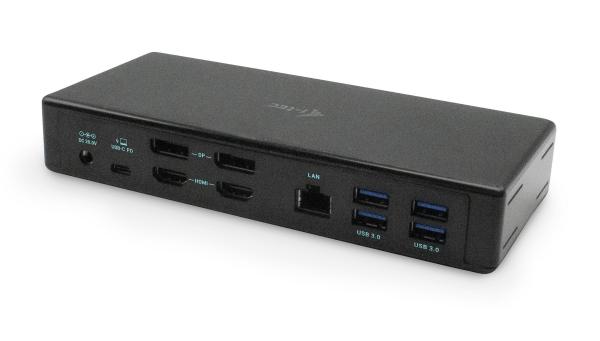 i-tec USB-C Quattro Display Docking Station s Power Delivery 85W