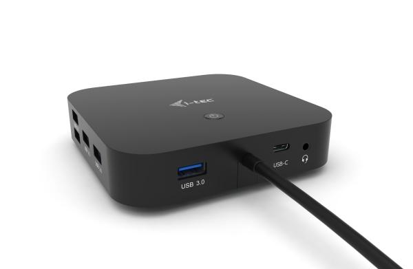 i-tec USB-C Dual Display Docking Station s Power Delivery 100W + i-tec Universal Charger 112W 