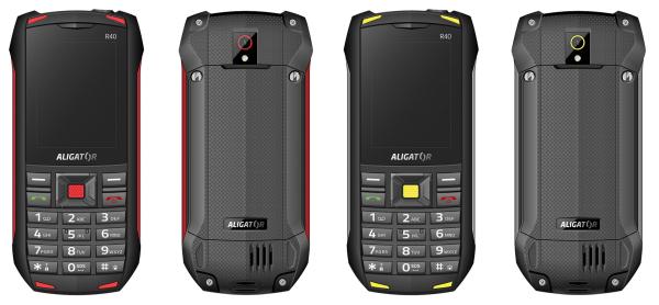 ALIGATOR R40 eXtremo čierno-červený 