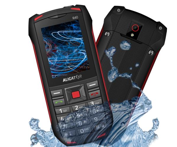 ALIGATOR R40 eXtremo čierno-červený 