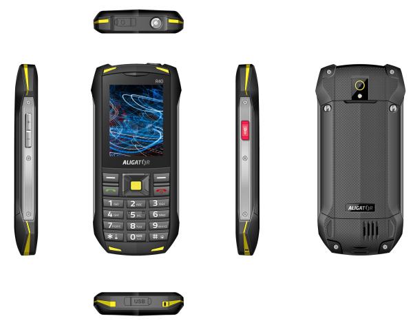 ALIGATOR R40 eXtremo čierno-žltý 