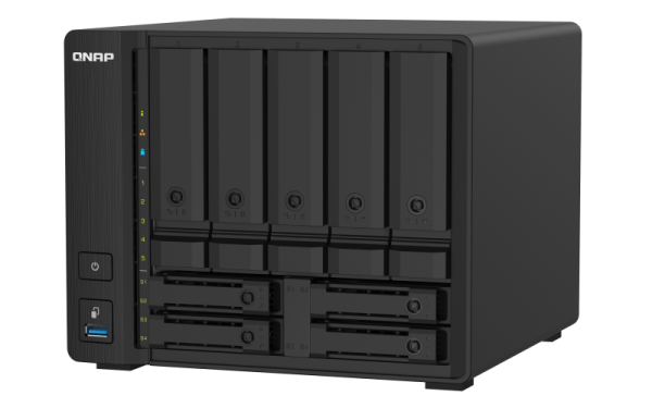 QNAP TS-932PX-4G (1, 7GHz / 4GB RAM / 5x 3, 5 "+ 4x 2, 5" SATA / 2x 2, 5GbE / 2x 10G SFP+ / 3x USB 3.2)