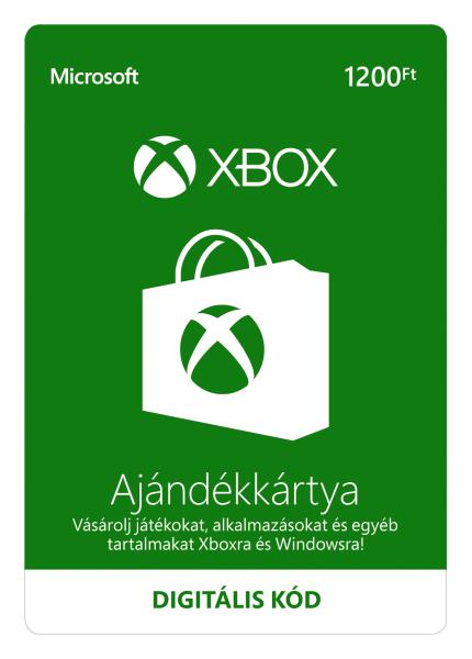 ESD XBOX - Dárková karta Xbox 1200 HUF