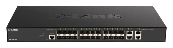 D-Link DXS-1210-28S 24 x 10G SFP+ ports + 4 x 10G Base-T ports Smart Managed Switch