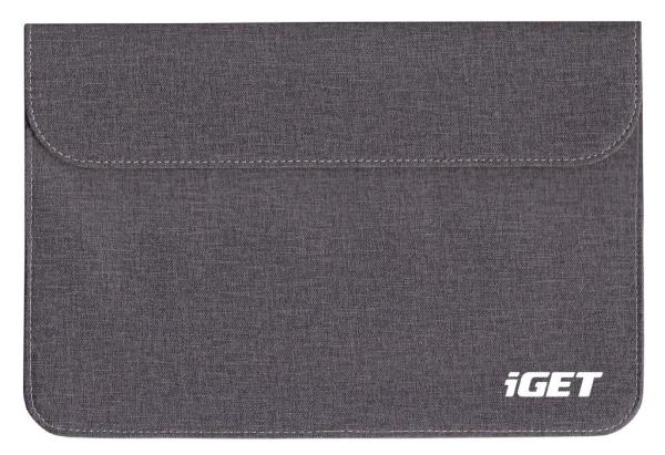 iGET iC10 - univerzálne púzdro do 10.1" pre tablety, s magnetickým uzatváraním - šedočierna