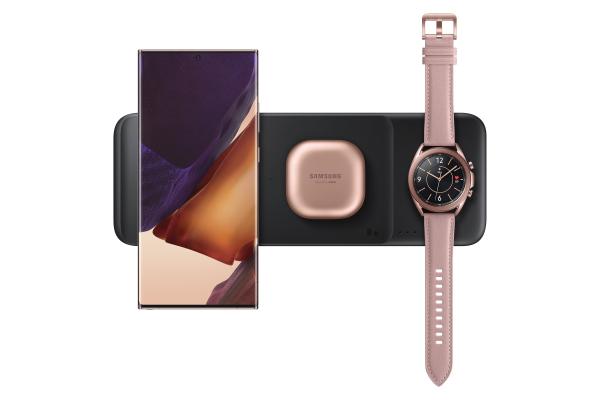 Samsung Bezdrôtová nabíjačka Trio, Black 