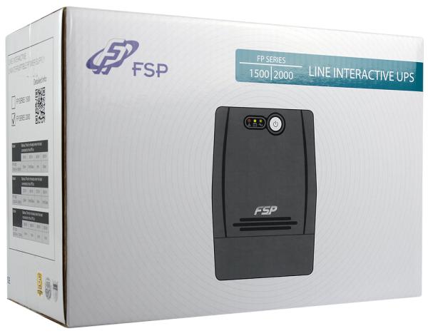 FSP UPS FP 2000, 2000 VA / 1200 W, line interactive 