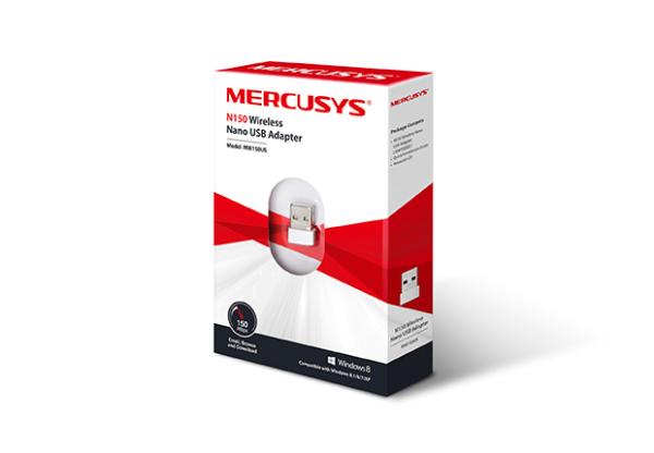 Mercusys MW150US N150 Wireless Nano USB Adapter USB 2.0 