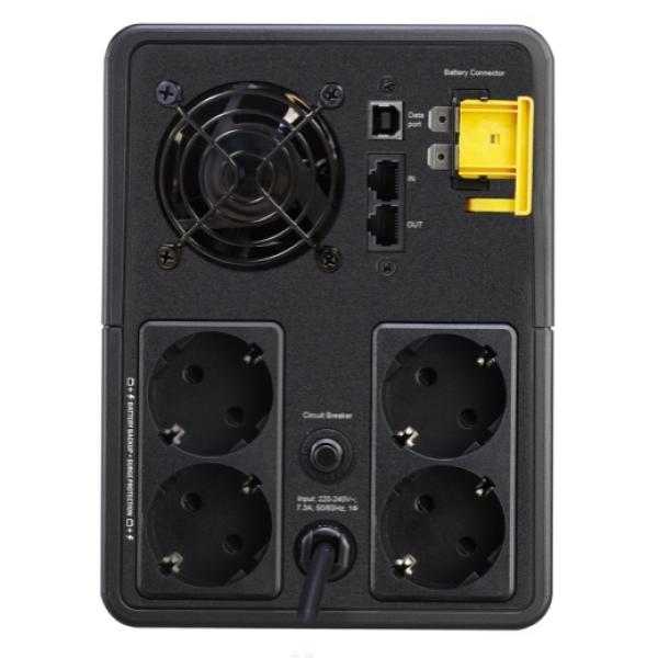 APC Back-UPS 1600VA, 230V, AVR, Schuko Sockets 