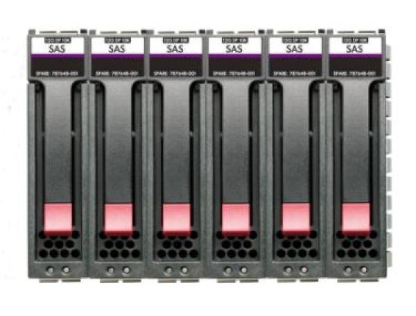 HPE MSA 5.4TB SAS 15K SFF M2 6pk HDD Bdl