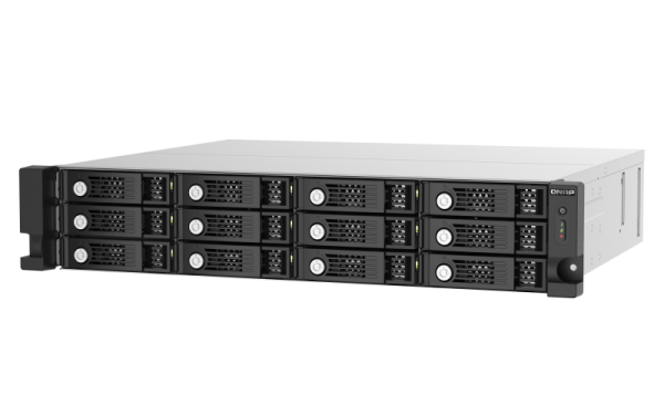 QNAP TL-R1220Sep-RP - úložná jednotka JBOD SAS (12x SAS/ SATA, 4 x SFF-8644), rack