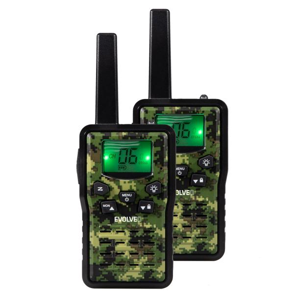 EVOLVEO FreeTalk 2W, PMR vysielačka s výkonom 0, 5 a 2W 