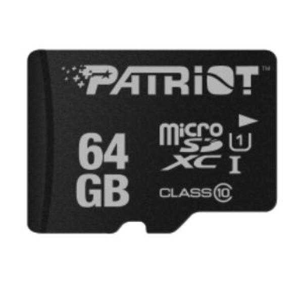 Patriot/ micro SDHC/ 64GB/ 80MBps/ UHS-I U1 / Class 10