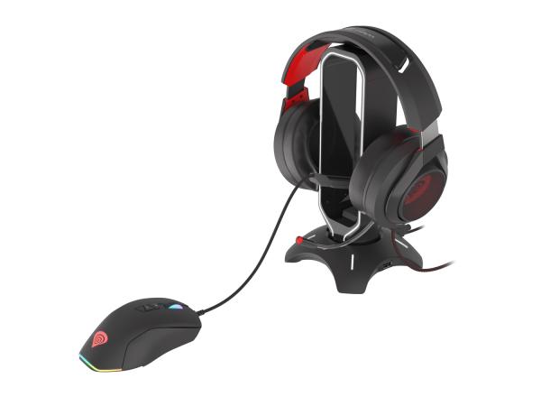 GENESIS VANAD 500 Mouse Bungee + HUB 2x USB Typ-A 