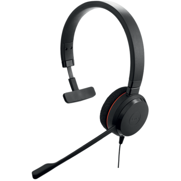 Jabra Evolve 20/ Mono/ USB-C/ Drôt/ MS/ Čierna