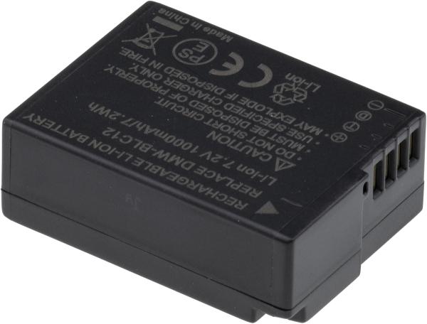 Baterie T6 Power Panasonic DMW-BLC12E, BP-DC12, 1000mAh, 7, 2Wh 