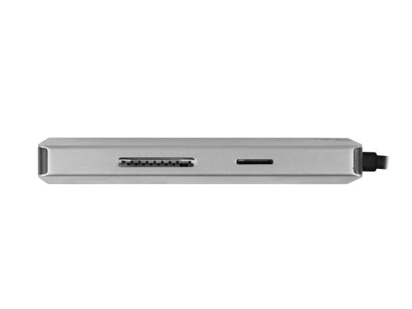 Natec multiport adaptér Fowler MINI USB-C PD, USB 3.0, HDMI 4K 