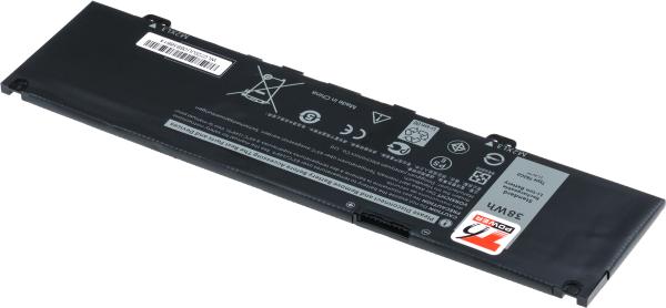 Batéria T6 Power pre Dell Insprion 13 5370, 7370, 7373, Vostro 5370, 3330mAh, 38Wh, 3cell, Li-pol 