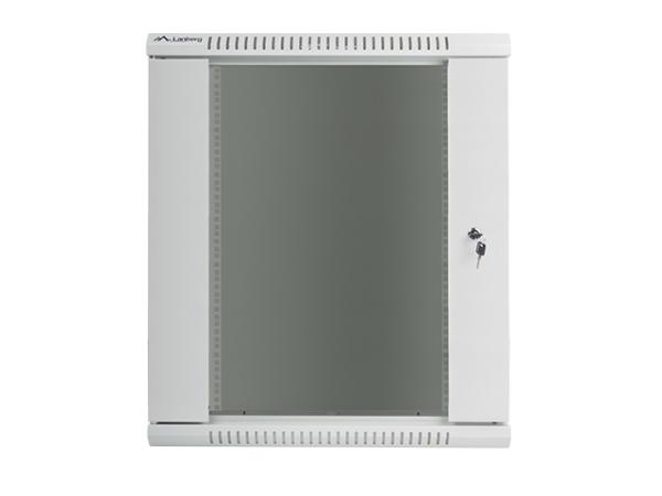 Nástenný rack 19&quot;&quot; 15U 600X450mm sivý flat pack 