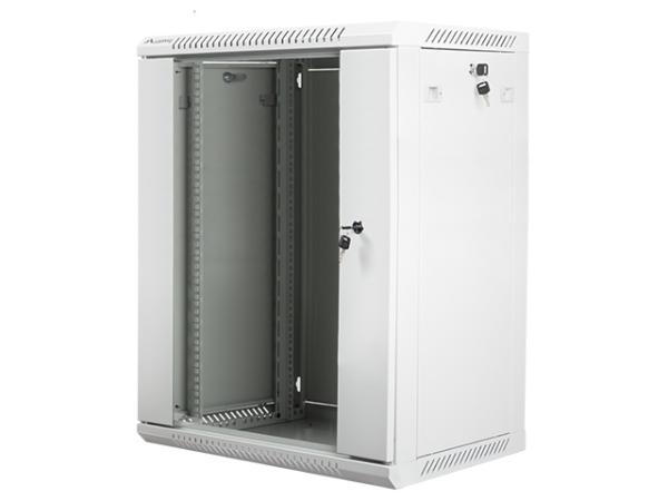 Nástenný rack 19&quot;&quot; 15U 600X450mm sivý flat pack