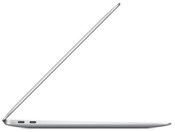 Apple MacBook Air/ M1/ 13, 3"/ 2560x1600/ 8GB/ 256GB SSD/ M1/ Big Sur/ Silver/ 1R 