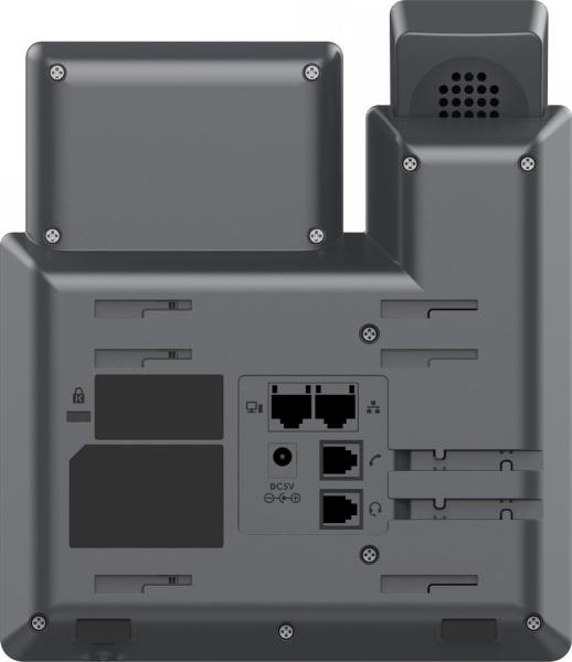 Grandstream GRP2602P SIP telefón, 2, 21" LCD podsv. displej, 4 SIP účty, 2x100Mbit port, PoE 
