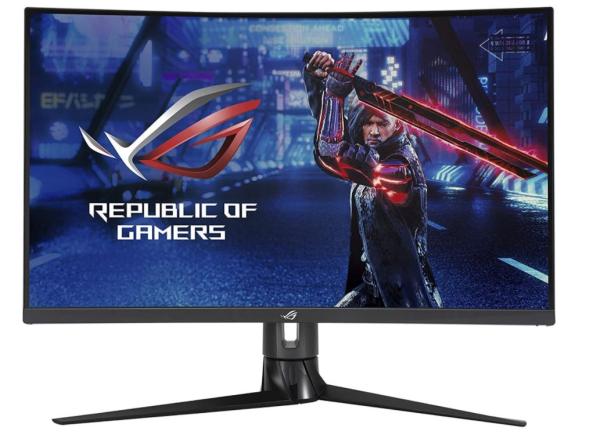 ASUS LCD 31.5" XG32VC 2560x1440 ROG STRIX Curved  VA 170*Hz 125% sRGB DP HDMI DisplayHDR 400cd 1ms USB-C-VIDEO-15W KVM