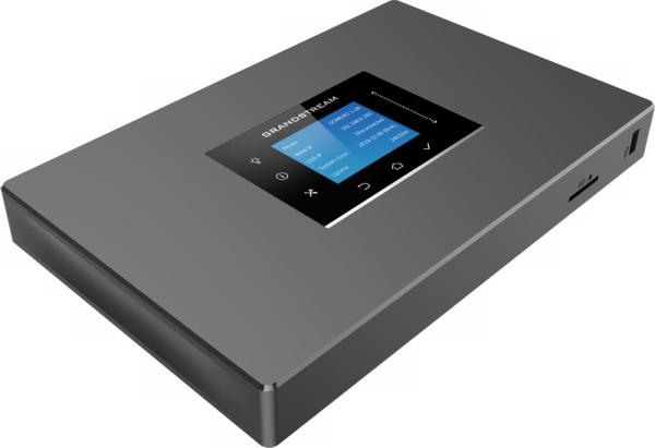 Grandstream UCM6301 VoIP PBX, 500 užív., 75 súb. hov., videokonf. 12úč., 1xFXO, 1xFXS port 