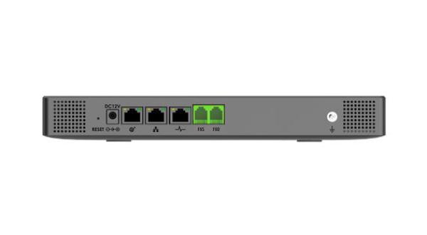 Grandstream UCM6301 VoIP PBX, 500 užív., 75 súb. hov., videokonf. 12úč., 1xFXO, 1xFXS port 