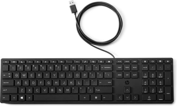 HP 320K/ Drátová USB/ CZSK-Layout/ Černá