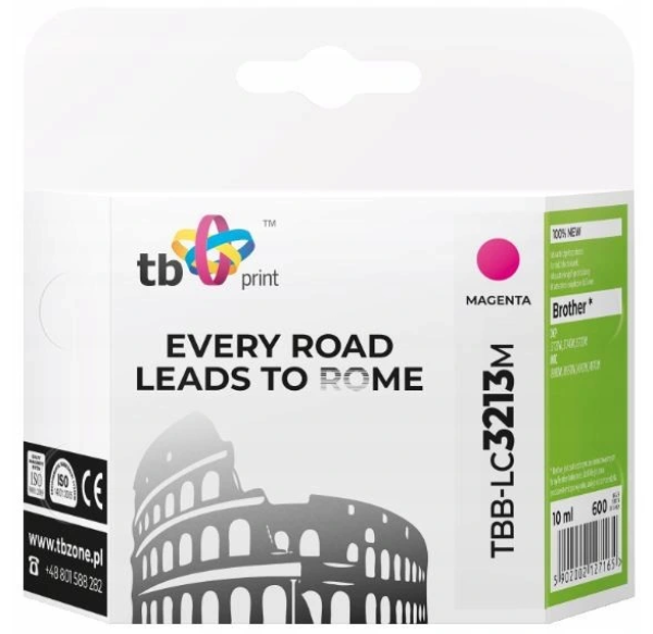 Ink. kazeta TB kompat. s Brother TBB-LC3213M MA