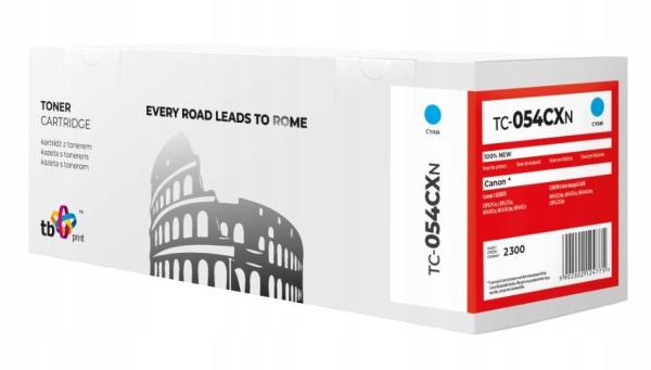 Toner TB kompatibilný s Canon TC-054CXN CY