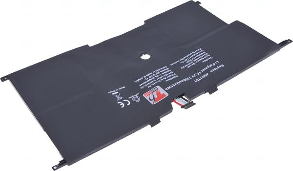 Batéria T6 Power pre Lenovo ThinkPad X1 Carbon 2nd Gen, 3rd Gen, 3350mAh, 51Wh, 8cell, Li-Pol 