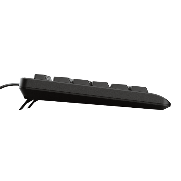TRUST PRIMO/ Drôtová USB/ CZ- SK layout/ Čierna 