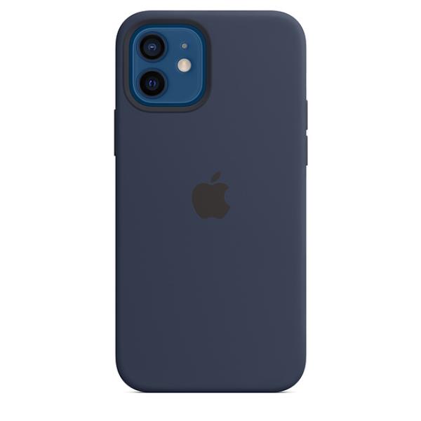 iPhone 12/ 12 Pre Silicone Case w MagSafe D.Navy/ SK
