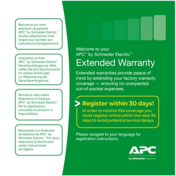 1 Year Extended Warranty, WEXTWAR1YR-SP-01A