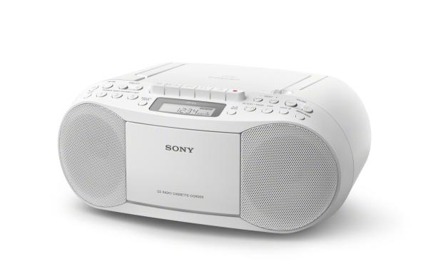 Sony radiomagnetofon s CD přehr. CFD-S70, bílý