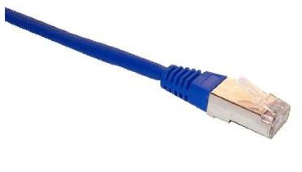Patch cord FTP cat5e 0, 25 modrý