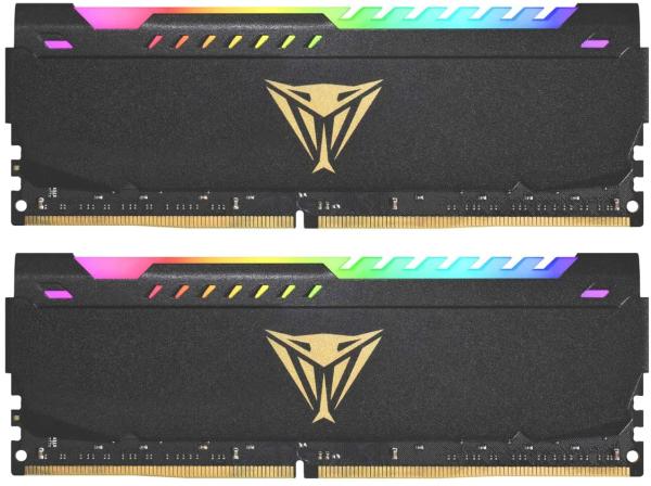 Patriot Viper/ DDR4/ 64GB/ 3200MHz/ CL18/ 2x32GB/ RGB/ Black