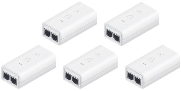 Ubiquiti POE-24-24W-5P, GB PoE Injektor, 24V/ 1A (24W) 5-pack