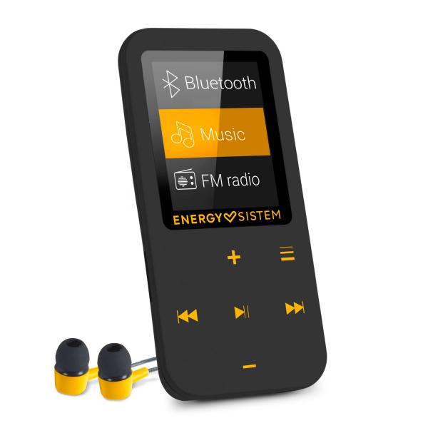 Energy Sistem MP4 Touch Bluetooth Amber MP4 přehrávač s Bluetooth, 1, 8" LCD, mikro SD, MP3, FLAC, WM