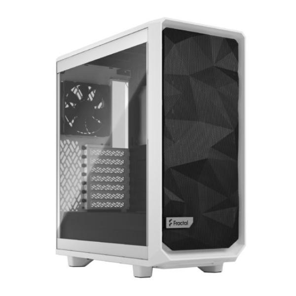 Fractal Design Meshify 2 Compact White TG Clear Tint/ Midi Tower/ Transpar./ Biela
