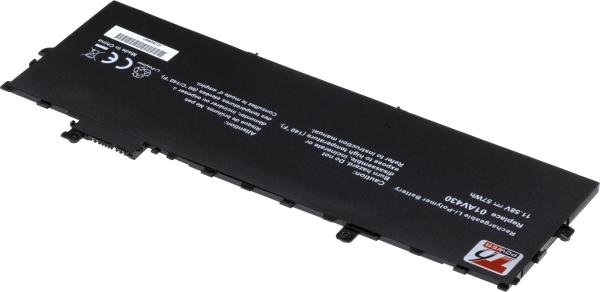 Batéria T6 Power pre Lenovo ThinkPad X1 Carbon 5th, 6th Gen, 4900mAh, 57Wh, 3cell, Li-Pol 