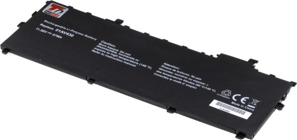 Batéria T6 Power Lenovo ThinkPad X1 Carbon 5th, 6th Gen, 4900mAh, 57Wh, 3cell, Li-Pol