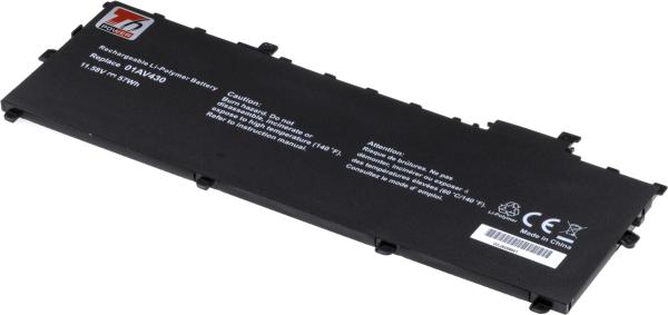 Batéria T6 Power pre Lenovo ThinkPad X1 Carbon 5th, 6th Gen, 4900mAh, 57Wh, 3cell, Li-Pol