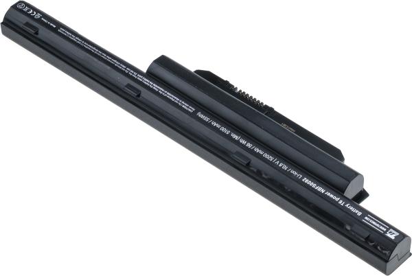 Batéria T6 Power Fujitsu LifeBook A544, AH564, E544, E546, E733, E744, E753, 5200mAh, 56Wh, 6cell 
