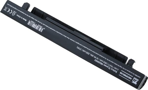Batéria T6 Power pre Asus X450, X550, X552, A450, A550, F450, F550, F552, R510, 2600mAh, 38Wh, 4cell 