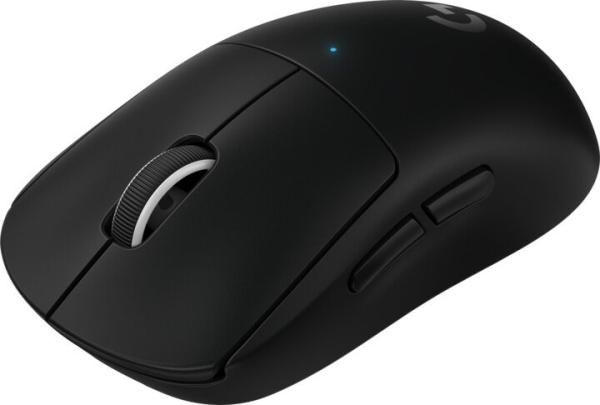 Logitech G Pro X Superlight/ Herná/ Optická/ Pre pravákov/ 25 600 DPI/ Bezdrôtová USB/ Čierna 
