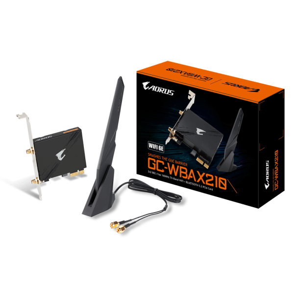 GIGABYTE PCI-E Wifi+BT 2400MBps 6E AX210 