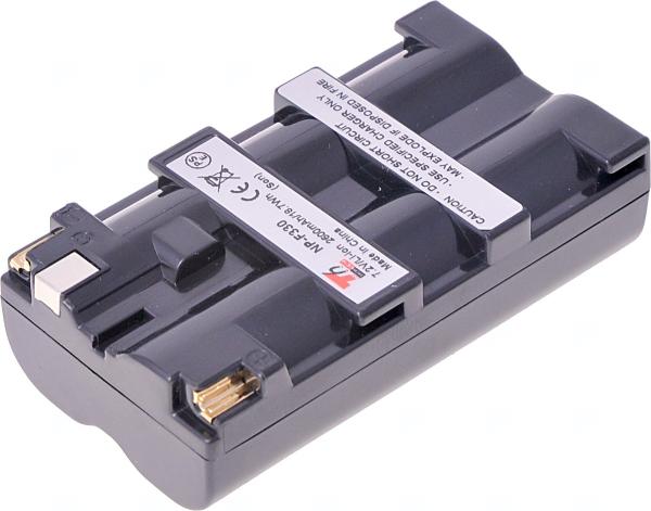 Batéria T6 power Sony NP-F330, NP-F530, NP-F550, NP-F570, 2600mAh, 18, 7Wh, sivá